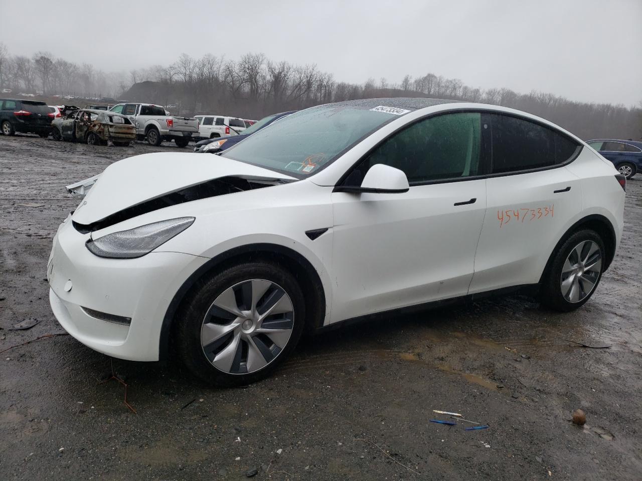 tesla model y 2021 5yjygaeexmf259594