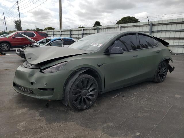 tesla model y 2021 5yjygded1mf107812