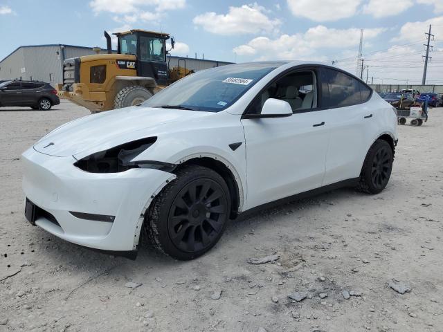 tesla model y 2021 5yjygded2mf123100