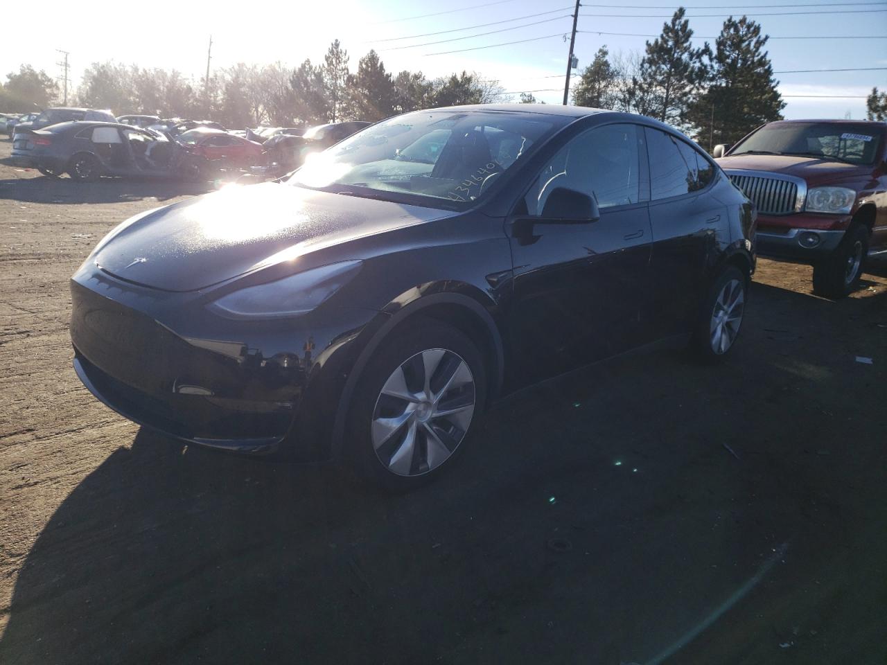 tesla model y 2021 5yjygded3mf106046