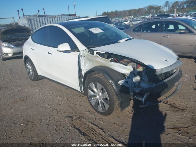 tesla model y 2021 5yjygded4mf109554