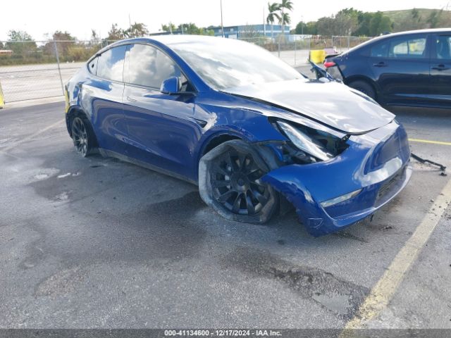 tesla model y 2021 5yjygded4mf112857