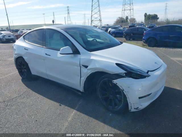 tesla model y 2021 5yjygded4mf123311