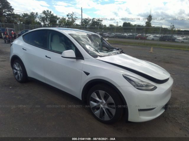 tesla model y 2021 5yjygded7mf109161