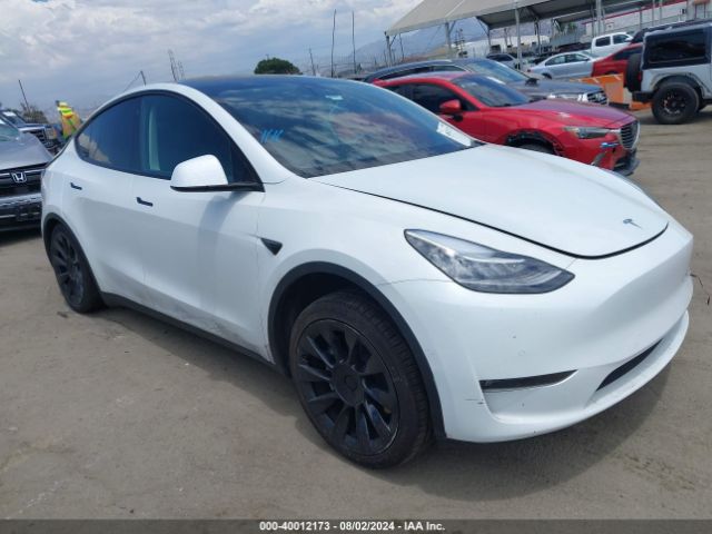 tesla model y 2021 5yjygdedxmf107503