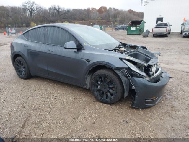 tesla model y 2021 5yjygdee0mf060331