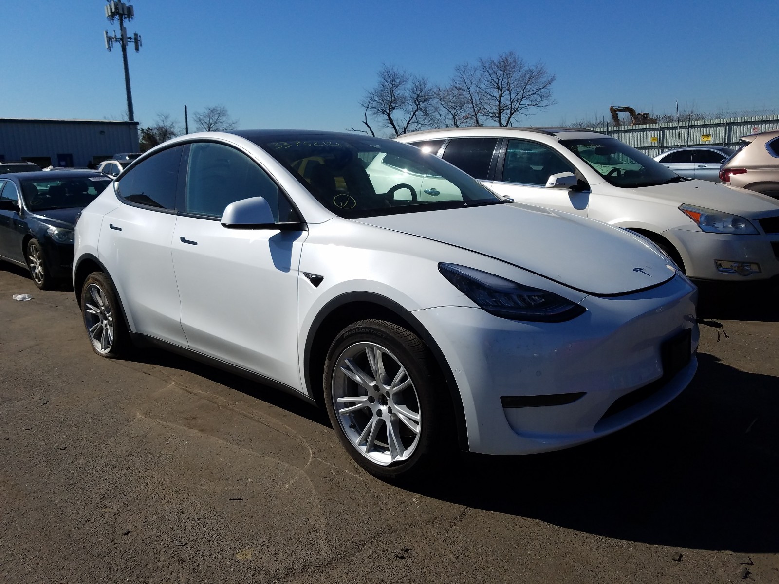 tesla model y 2021 5yjygdee0mf061138