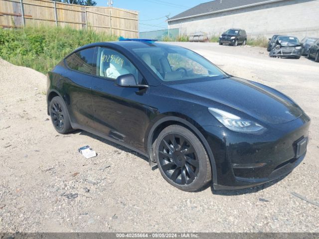 tesla model y 2021 5yjygdee0mf120284