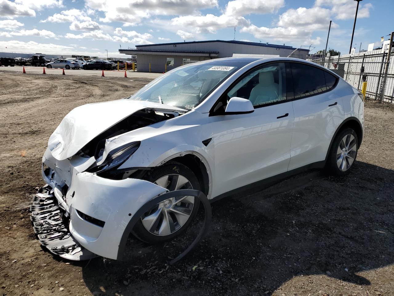 tesla model y 2020 5yjygdee1lf053435