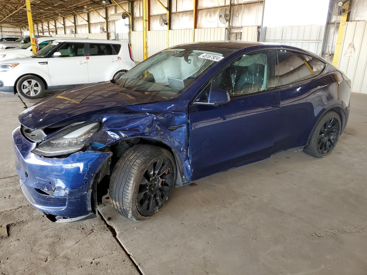 tesla model y 2020 5yjygdee1mf066932