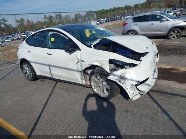 tesla model y 2021 5yjygdee1mf106202