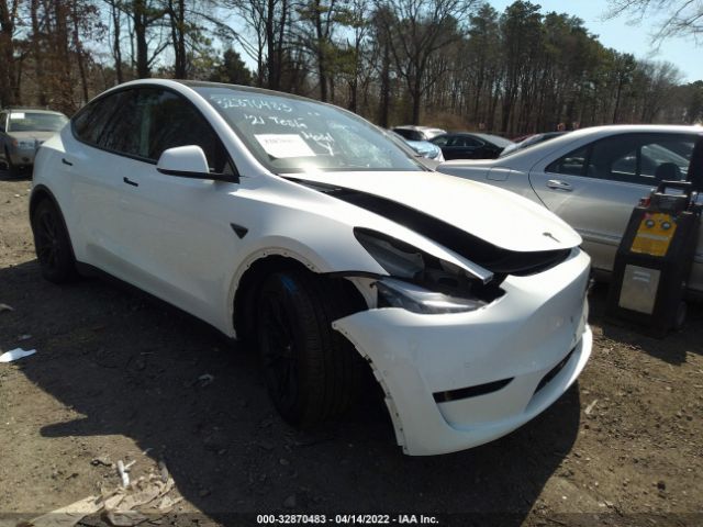 tesla model y 2021 5yjygdee1mf146652