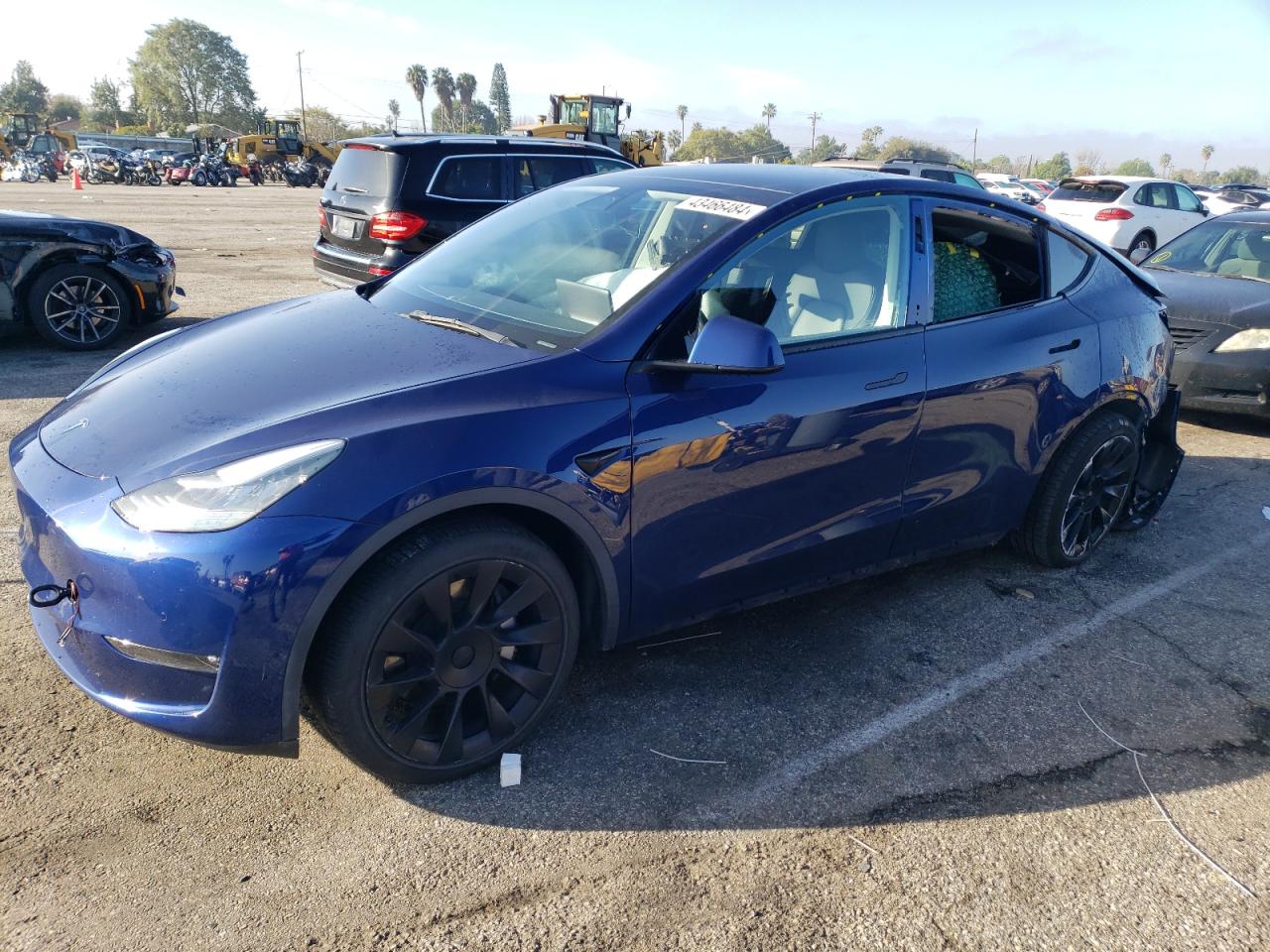 tesla model y 2021 5yjygdee1mf152886