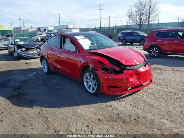 tesla model y 2021 5yjygdee1mf270646