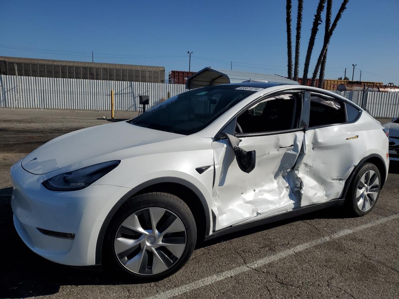 tesla model y 2020 5yjygdee2lf010805