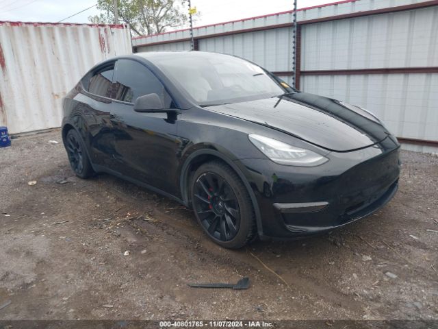 tesla model y 2021 5yjygdee2mf187145