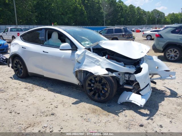 tesla model y 2021 5yjygdee2mf212335