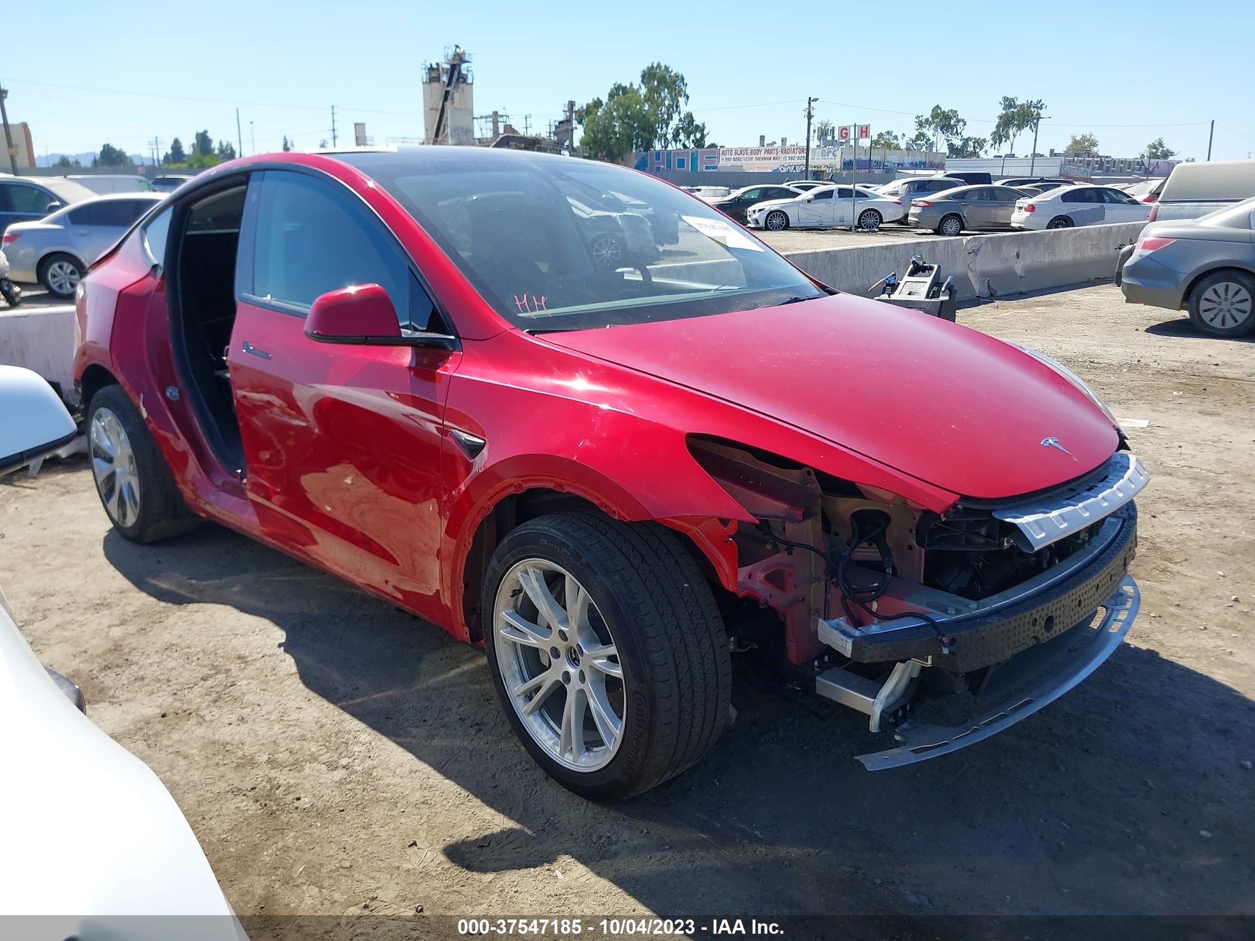 tesla model y 2021 5yjygdee2mf231709