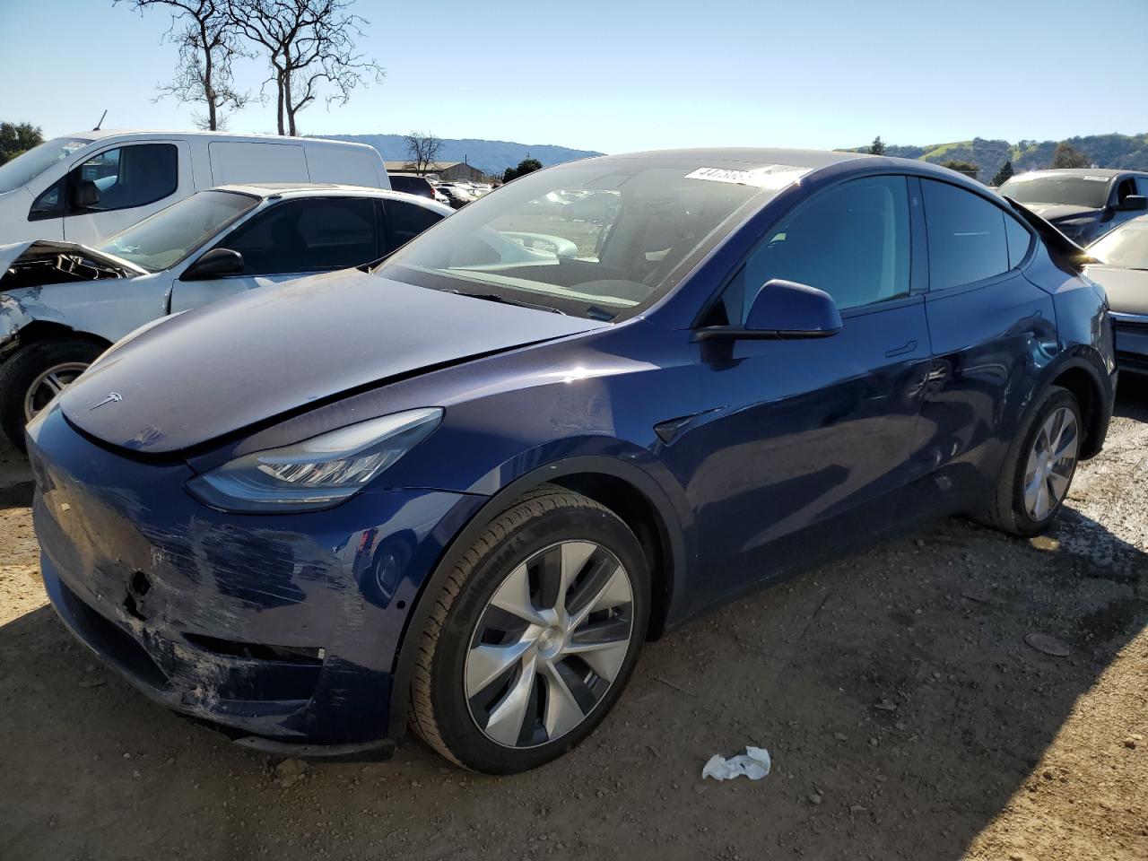 tesla model y 2021 5yjygdee3mf149472