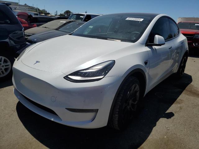 tesla model y 2021 5yjygdee3mf153196