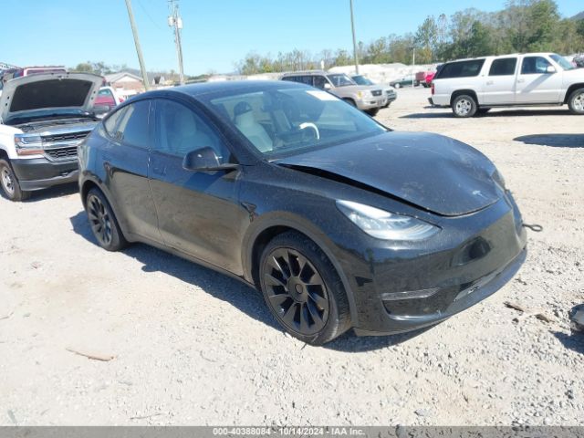 tesla model y 2021 5yjygdee3mf248485