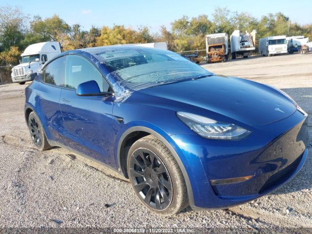 tesla model y 2021 5yjygdee3mf255114