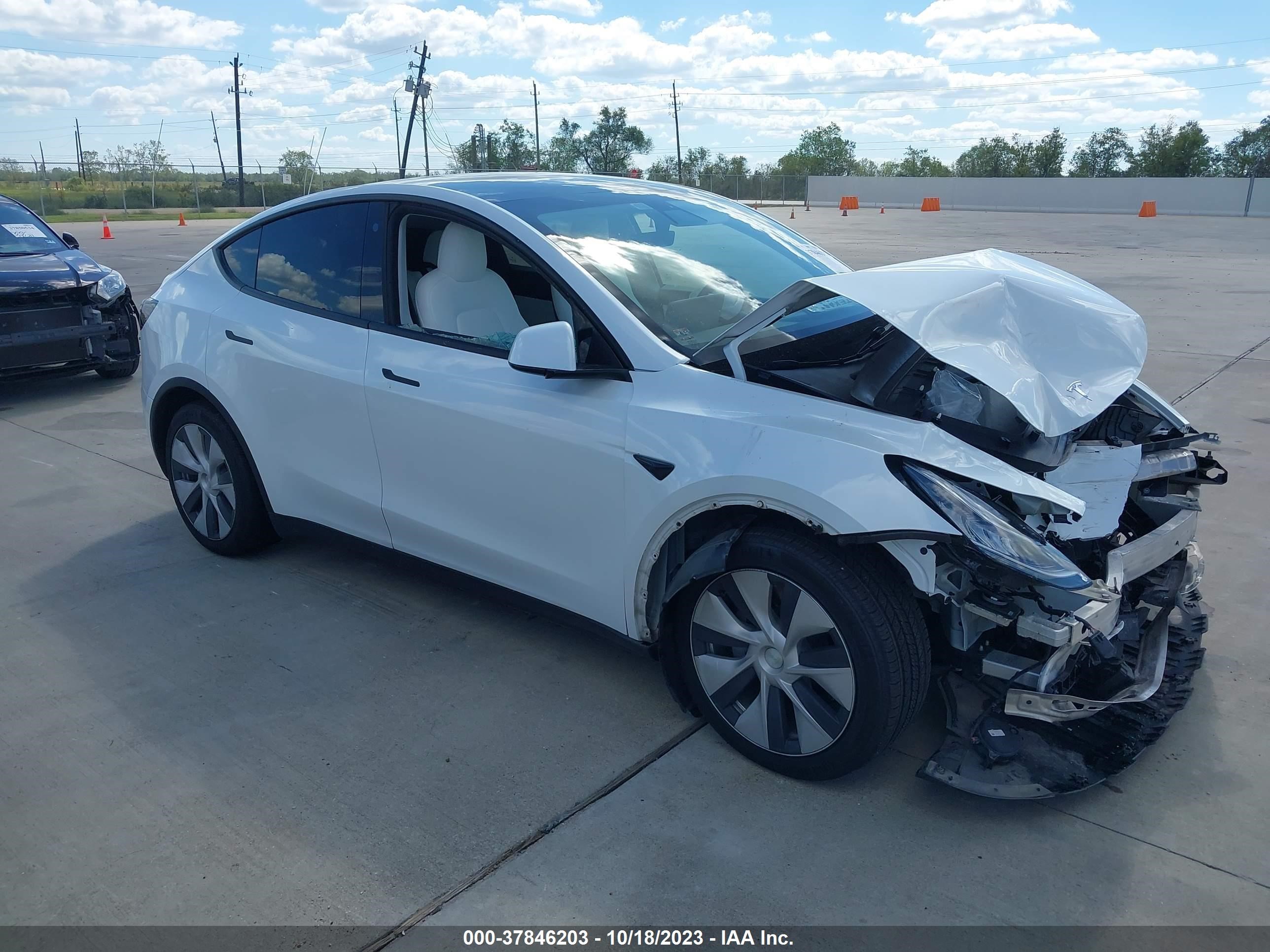 tesla model y 2021 5yjygdee4mf087175