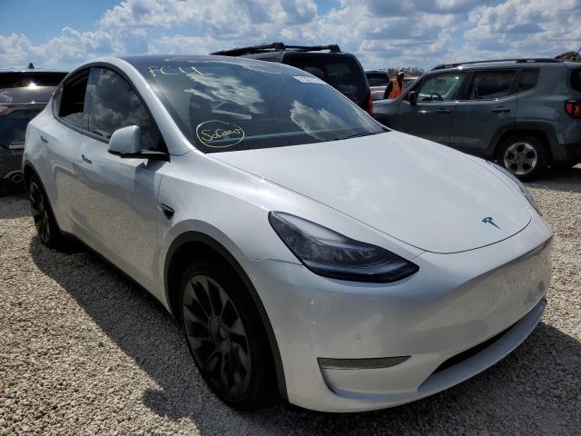 tesla model y 2021 5yjygdee4mf087712