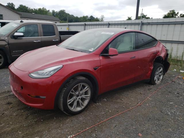 tesla model y 2021 5yjygdee4mf125312