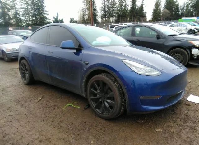 tesla model y 2021 5yjygdee4mf131157