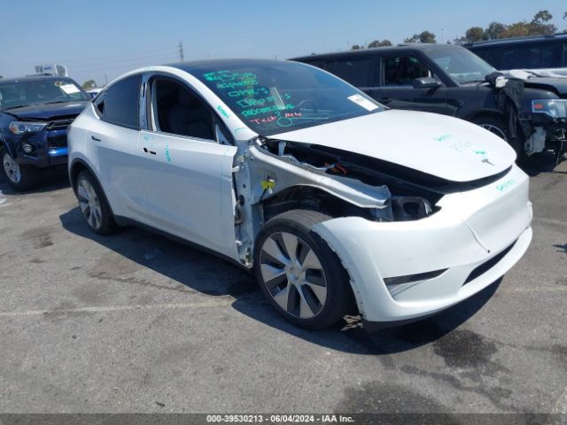 tesla model y 2021 5yjygdee4mf161260