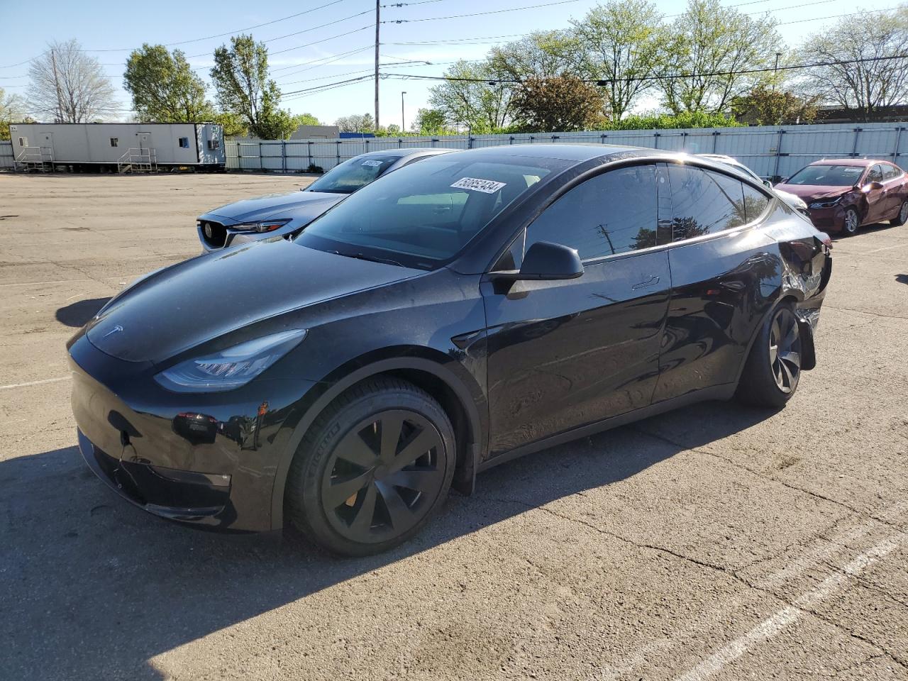 tesla model y 2021 5yjygdee4mf192153