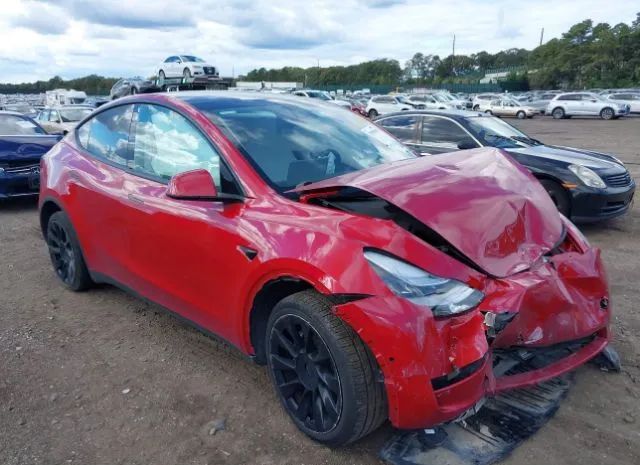 tesla model y 2021 5yjygdee4mf253484