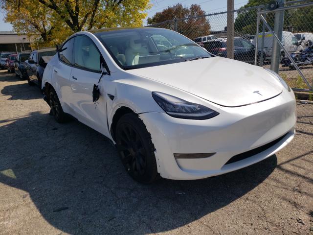 tesla model y 2021 5yjygdee4mf254375