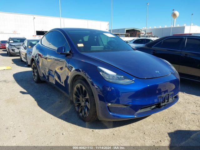 tesla model y 2021 5yjygdee4mf263299