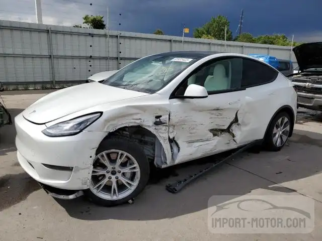 tesla model y 2021 5yjygdee4mf276070