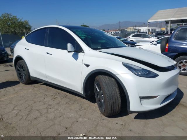 tesla model y 2021 5yjygdee4mf299333