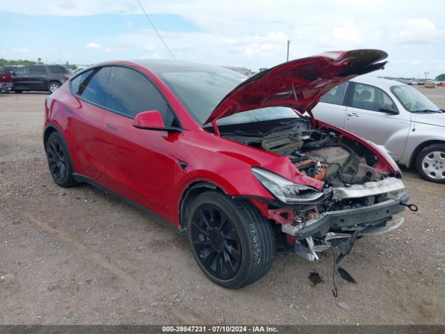 tesla model y 2021 5yjygdee5mf065704