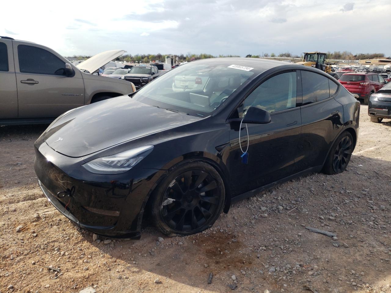 tesla model y 2021 5yjygdee5mf076508