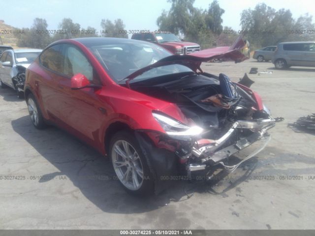 tesla model y 2021 5yjygdee5mf091512