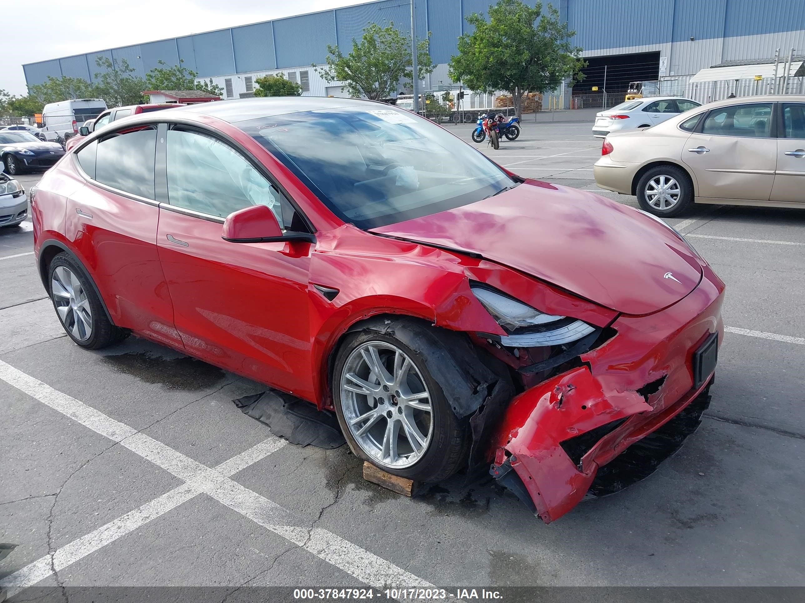 tesla model y 2020 5yjygdee6lf031673