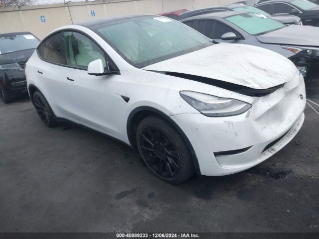 tesla model y 2020 5yjygdee6lf040583