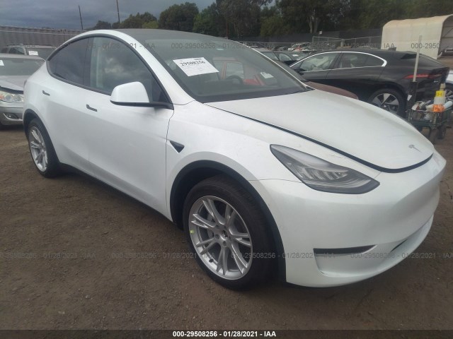 tesla model y 2021 5yjygdee6mf077716