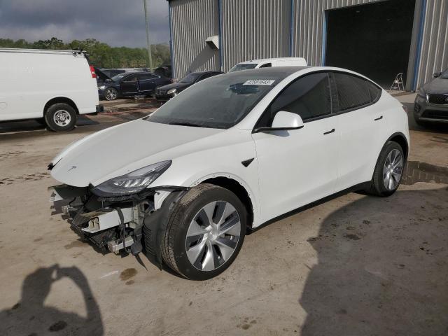 tesla model y 2021 5yjygdee6mf122721