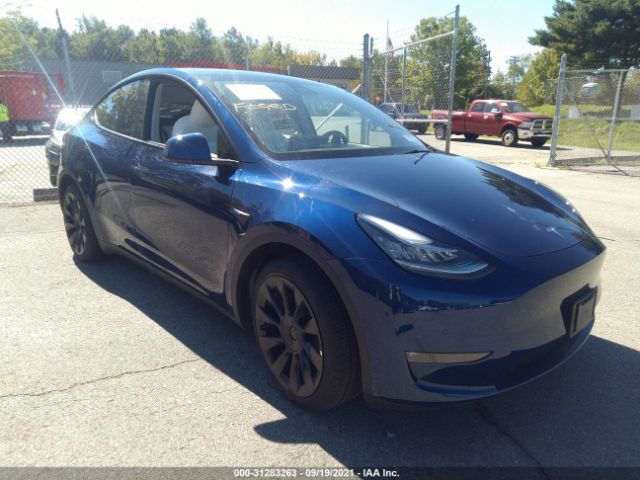 tesla model y 2021 5yjygdee6mf195992