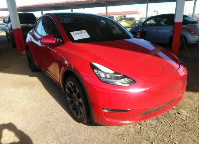 tesla model y 2021 5yjygdee6mf198374