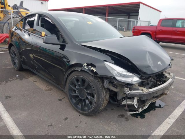 tesla model y 2021 5yjygdee6mf232152