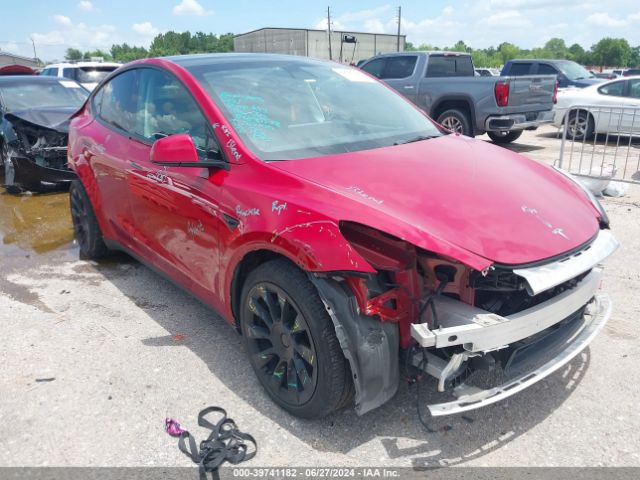 tesla model y 2021 5yjygdee6mf248593