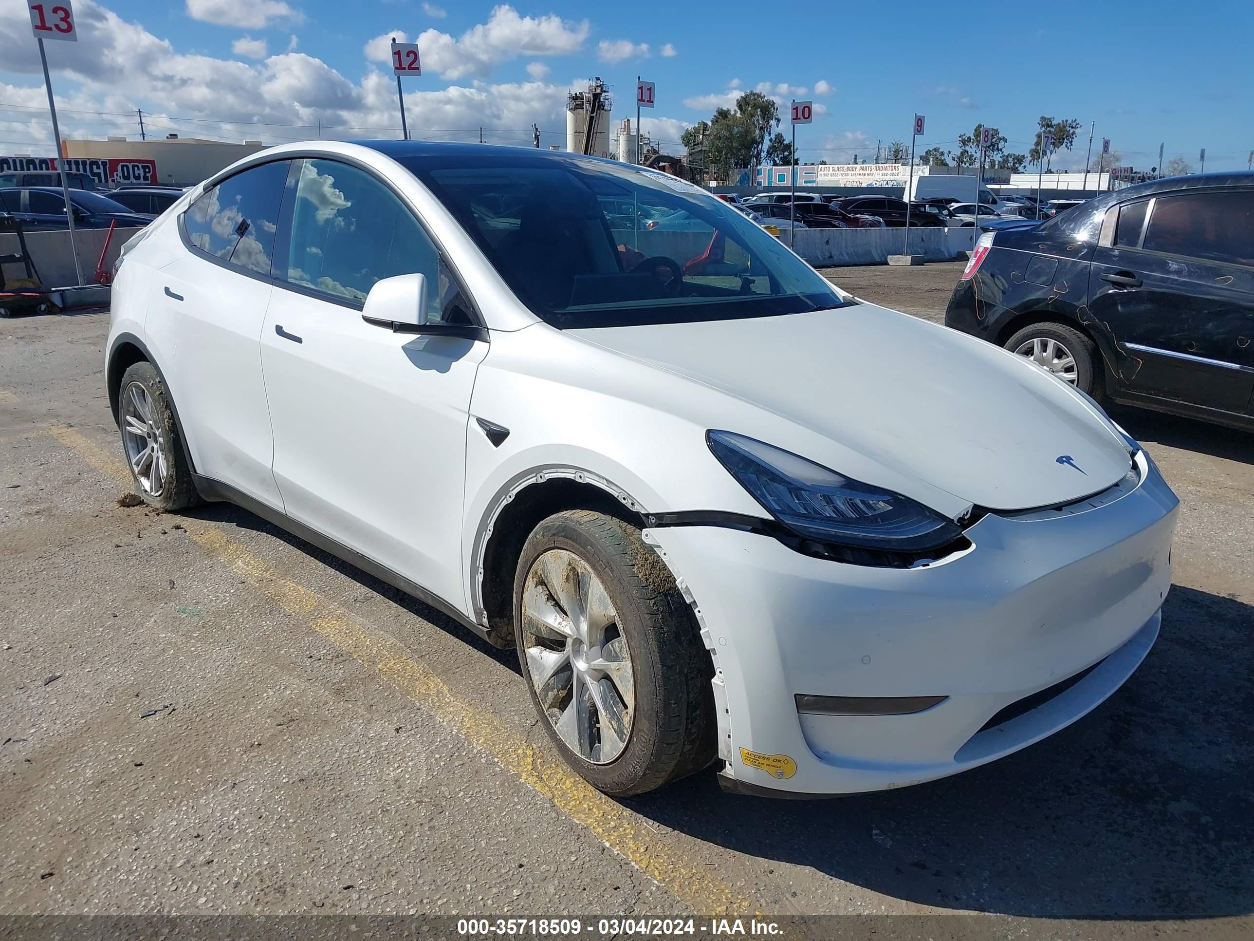 tesla model y 2021 5yjygdee6mf274949