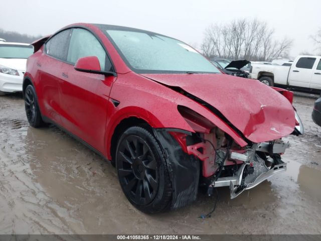 tesla model y 2021 5yjygdee6mf300014